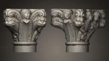 Chapiters Capitel3 3d model